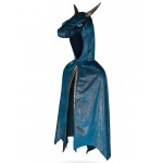 Starry Night Dragon Hooded Cape - Size 5-6